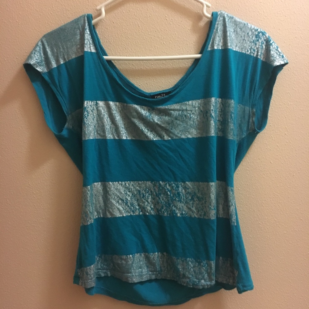 Rue 21 Blue Top